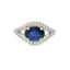 Sapphire & Diamond Fashion Ring