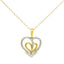 Diamond Heart Pendant