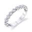 Shared Prong Diamond Wedding Ring