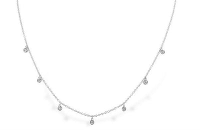 Diamond Station Necklace