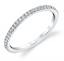 Diamond Straight Band Wedding Ring