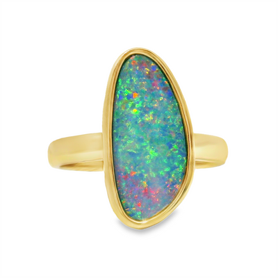 Australian Opal Doublet Fashion Ring