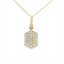 Honeycomb Diamond Pendant