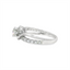 Round Diamond Three Stone Engagement Ring