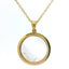 Rose-Cut Floating Diamond Pendant