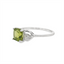 Peridot & Diamond Fashion Ring