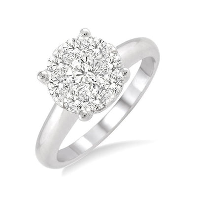 Lovebright Diamond Solitaire Engagement Ring