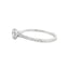 Oval Diamond East-West Engagement Ring