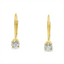 Diamond Leverback Earrings