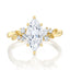 Marquise Diamond Nature-inspired Engagement Ring