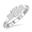 Lovebright Three Stone Ring
