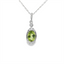 Peridot & Diamond Pendant