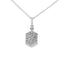 Honeycomb Diamond Pendant