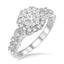 Lovebright Round Shape Diamond Engagement Ring