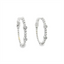 Diamond Hoop Earrings