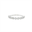 Diamond Single Shared Prong Anniversary Ring