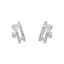 Diamond Huggie Hoop Earrings