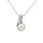 Pearl & Diamond Drop Pendant