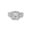 Round Diamond Halo Engagement Ring