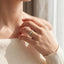 Wide Diamond Fashion Ring