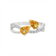 Yellow Sapphire & Diamond Fashion Ring