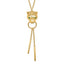 Green Enamel Tiger Head Necklace