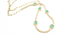 Emerald & Diamond Station Necklace