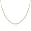 Diamond Tennis Station Necklace