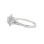 Oval Diamond Double Halo Engagement Ring