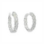 Inside-Out Diamond Hoop Earrings