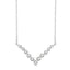 Chevron Diamond Necklace