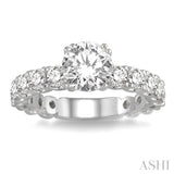 Semi-Mount Diamond Engagement Ring