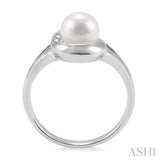 Pearl & Diamond Fashion Ring