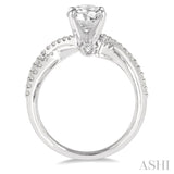 Semi-Mount Diamond Engagement Ring