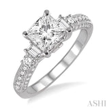 Semi-Mount Diamond Engagement Ring