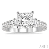 Semi-Mount Diamond Engagement Ring