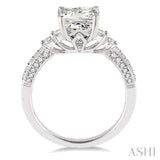 Semi-Mount Diamond Engagement Ring