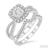 Lovebright Diamond Wedding Set