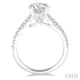 Semi-Mount Diamond Engagement Ring