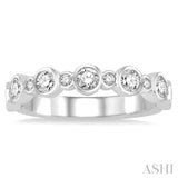 Stackable Diamond Wedding Band