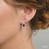 Gemstone & Diamond Earrings