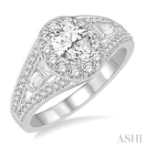 Oval Shape Diamond Engagement Ring