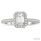 Semi-Mount Diamond Engagement Ring