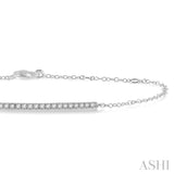 Bar Diamond Chain Bracelet