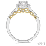 Pear Shape Lovebright Essential Diamond Ring