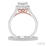 Pear Shape Lovebright Diamond Wedding Set