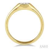 Lovebright Essential Diamond Signet Ring