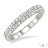 Stackable Diamond Wedding Band