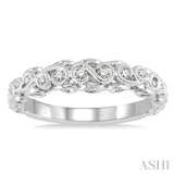 Stackable Diamond Wedding Band