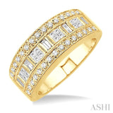 Baguette Diamond Fashion Band